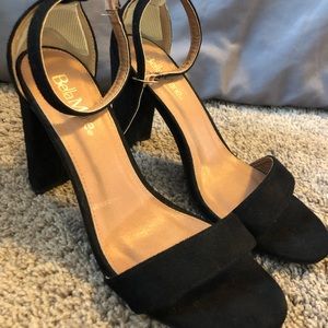 Bella Marie strappy block heel